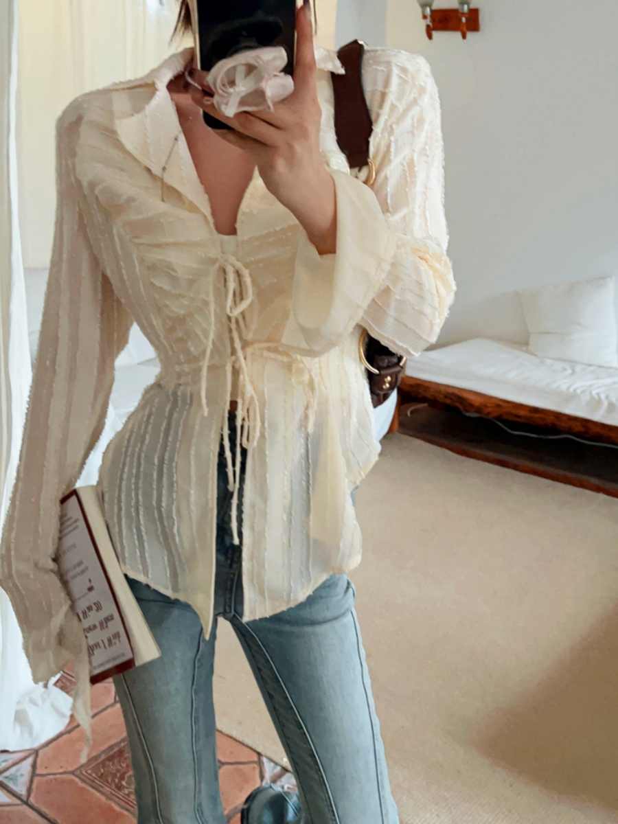 Fairy Grunge Chiffon Shirt