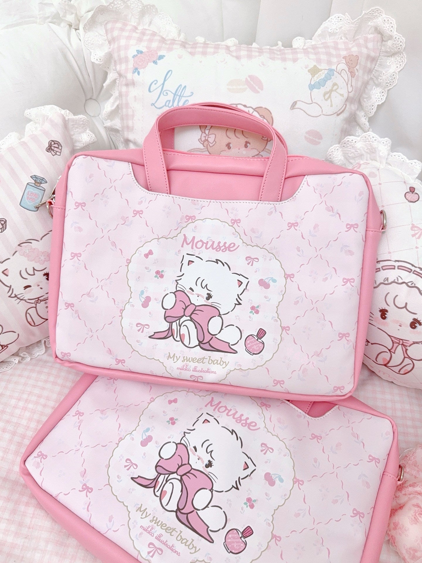 kawaii laptop bag