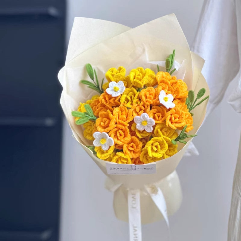 Tulips & Roses DIY Chenille Stem Bouquet Craft Kit tp4