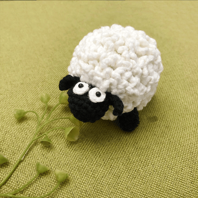 diy crochet Sheep kit