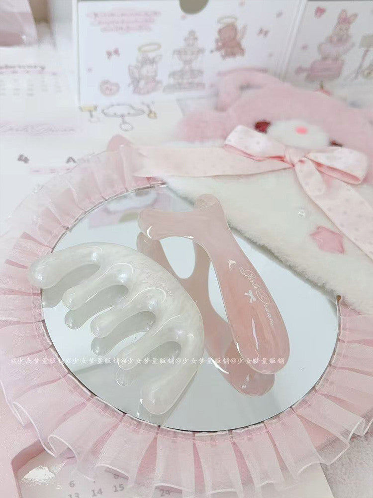 kawaii massage comb