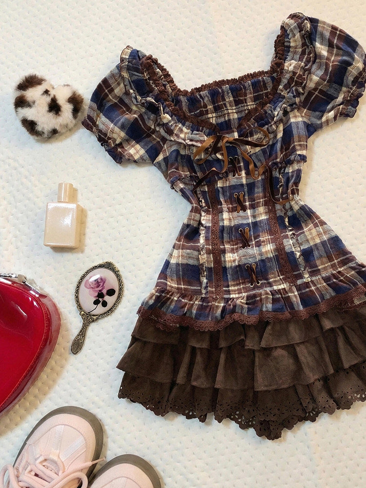 retro plaid shirt