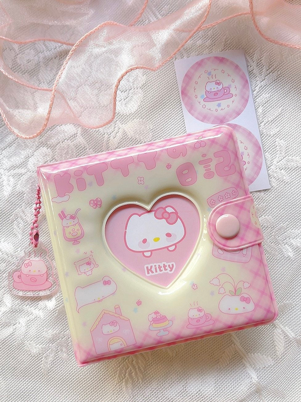 kawaii three-inch photo card book