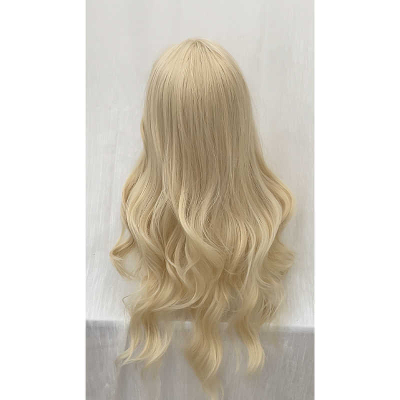 Platinum Long Curly Wig