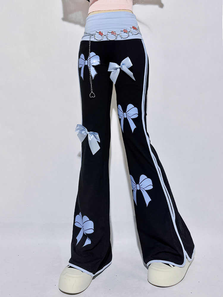 Blokette Bow Yoga Pants