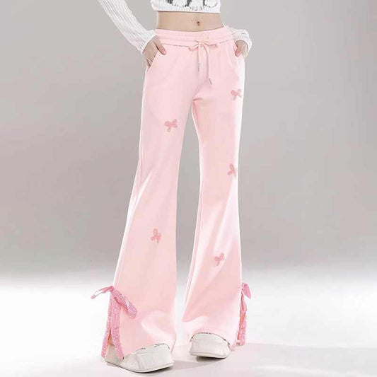 Coquette Bows Floor Mopping Pants