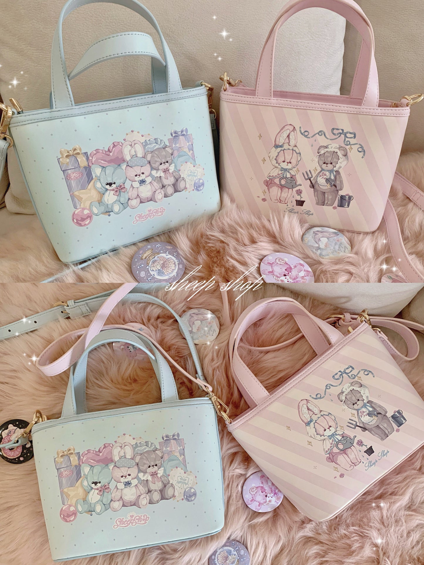 kawaii bear handbag