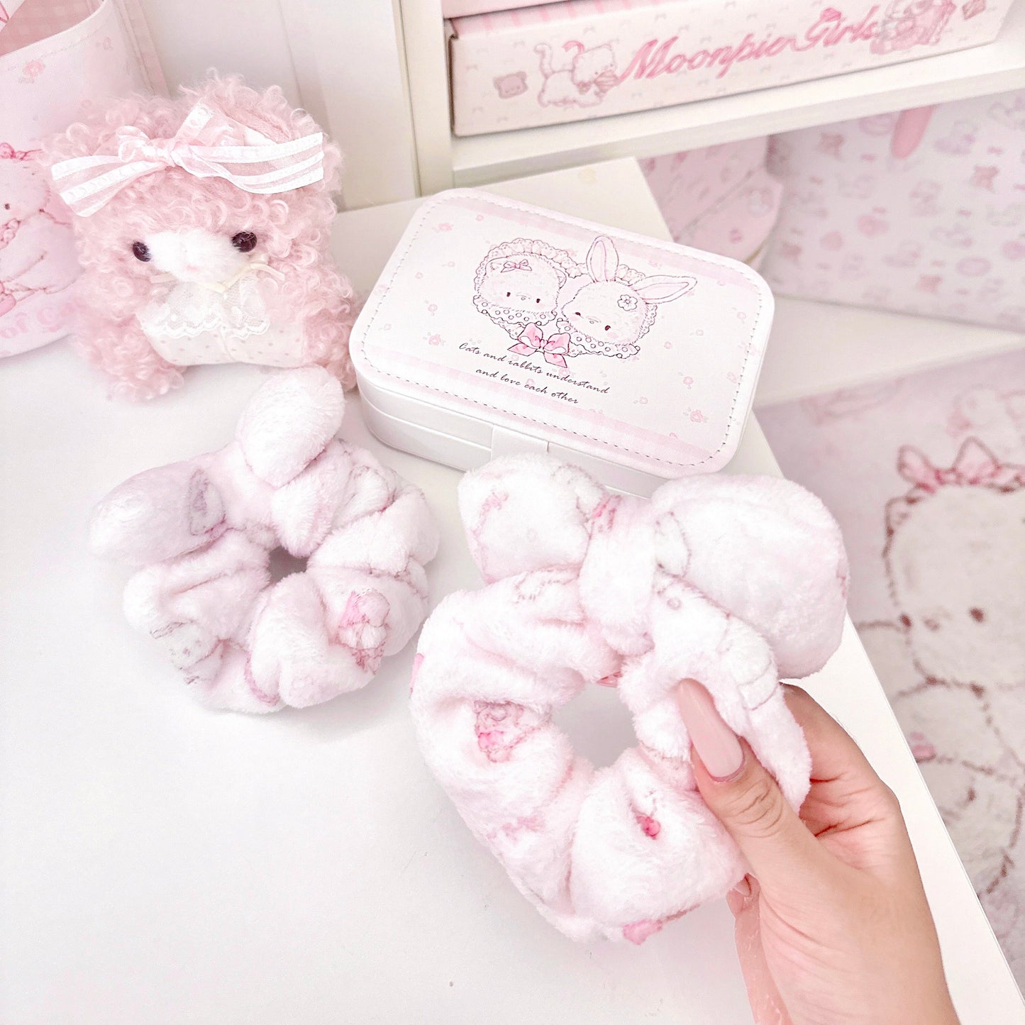 handmade kawaii bow hair tie