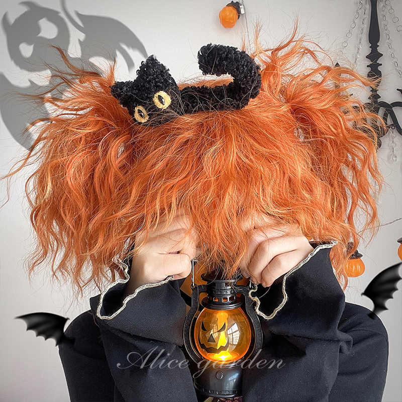 Halloween Pumpkin Wig