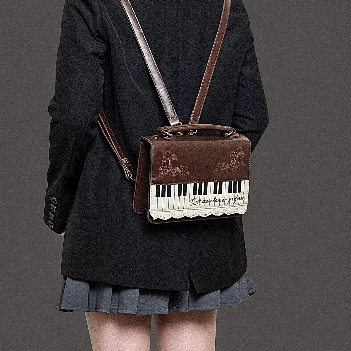 piano vintage bag