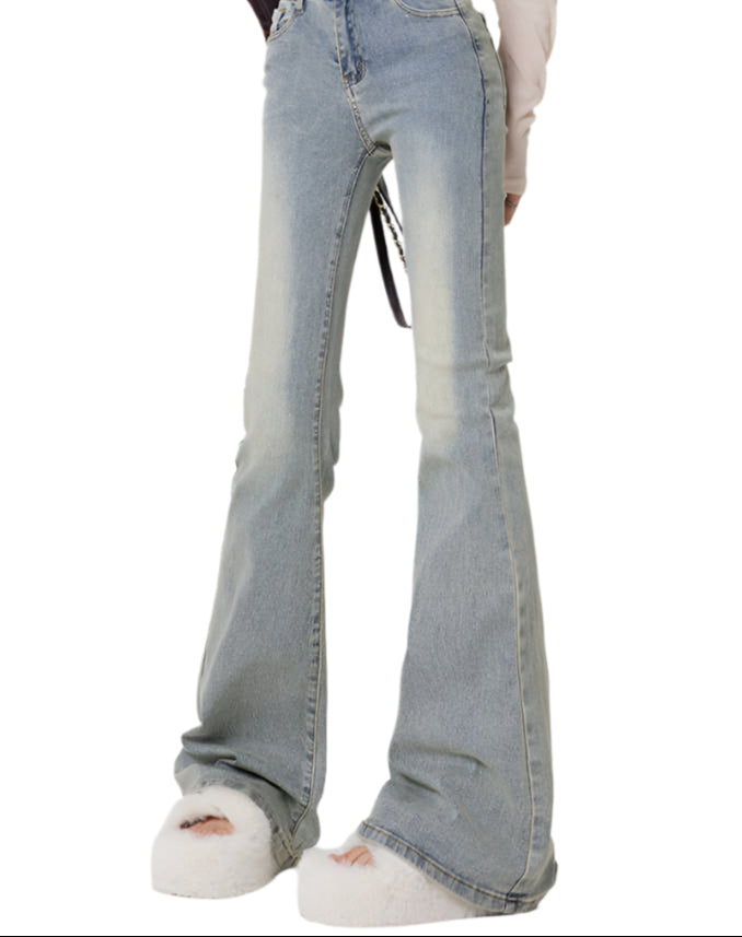 Coquette Retro Stretchy Bootcut Jeans