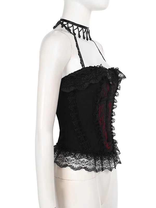 Gothic Lace Tank Top