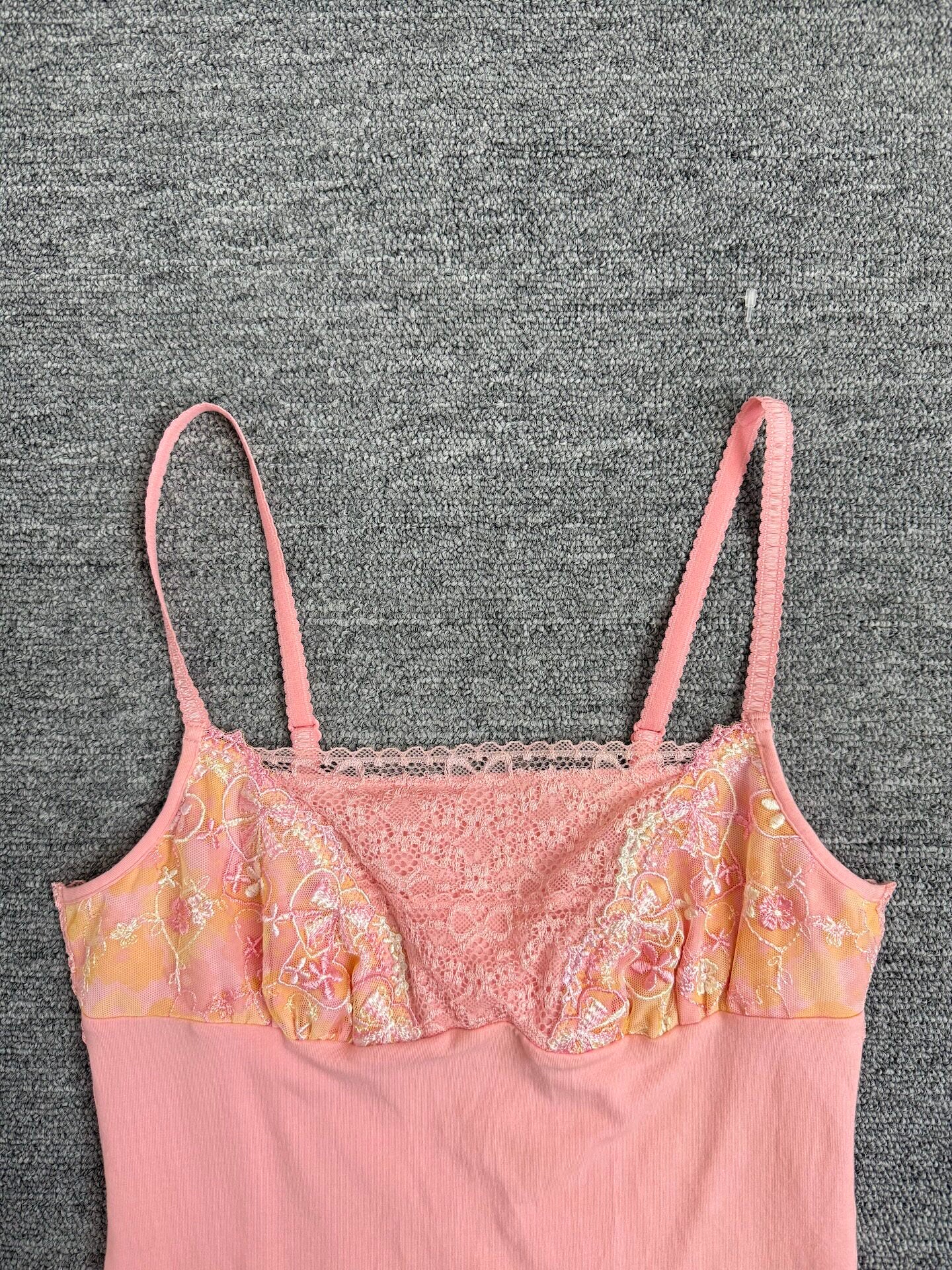 Pink Patchwork Camisole