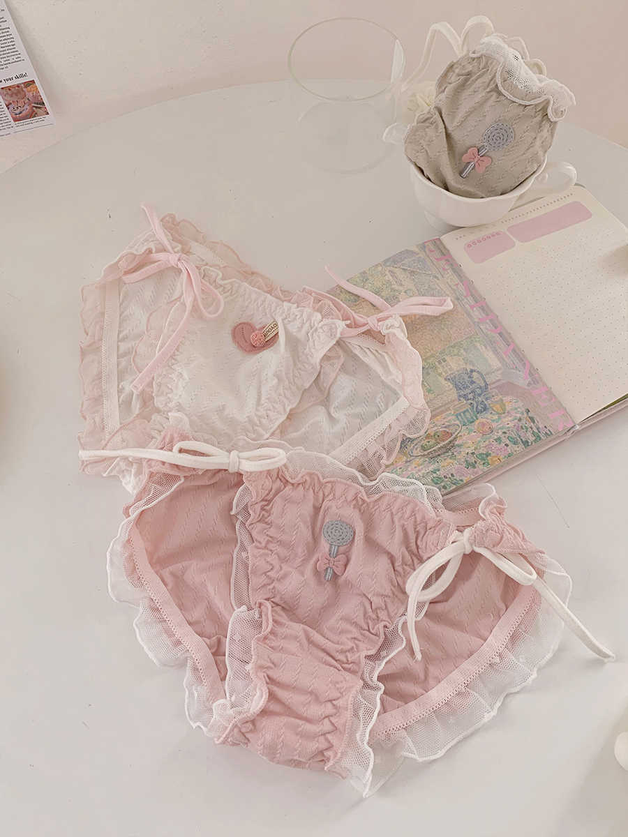 Morihi Bow Cotton Panties