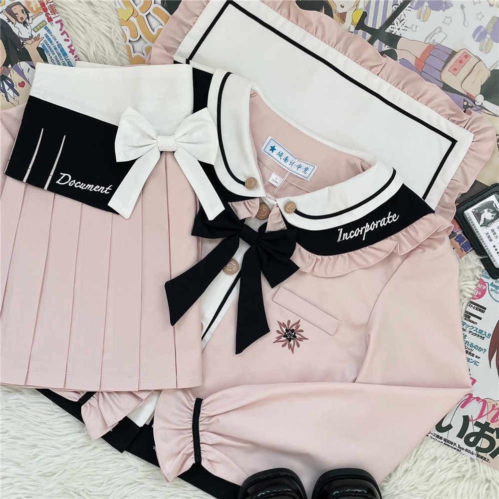 Yuzakura Pink JK Uniform