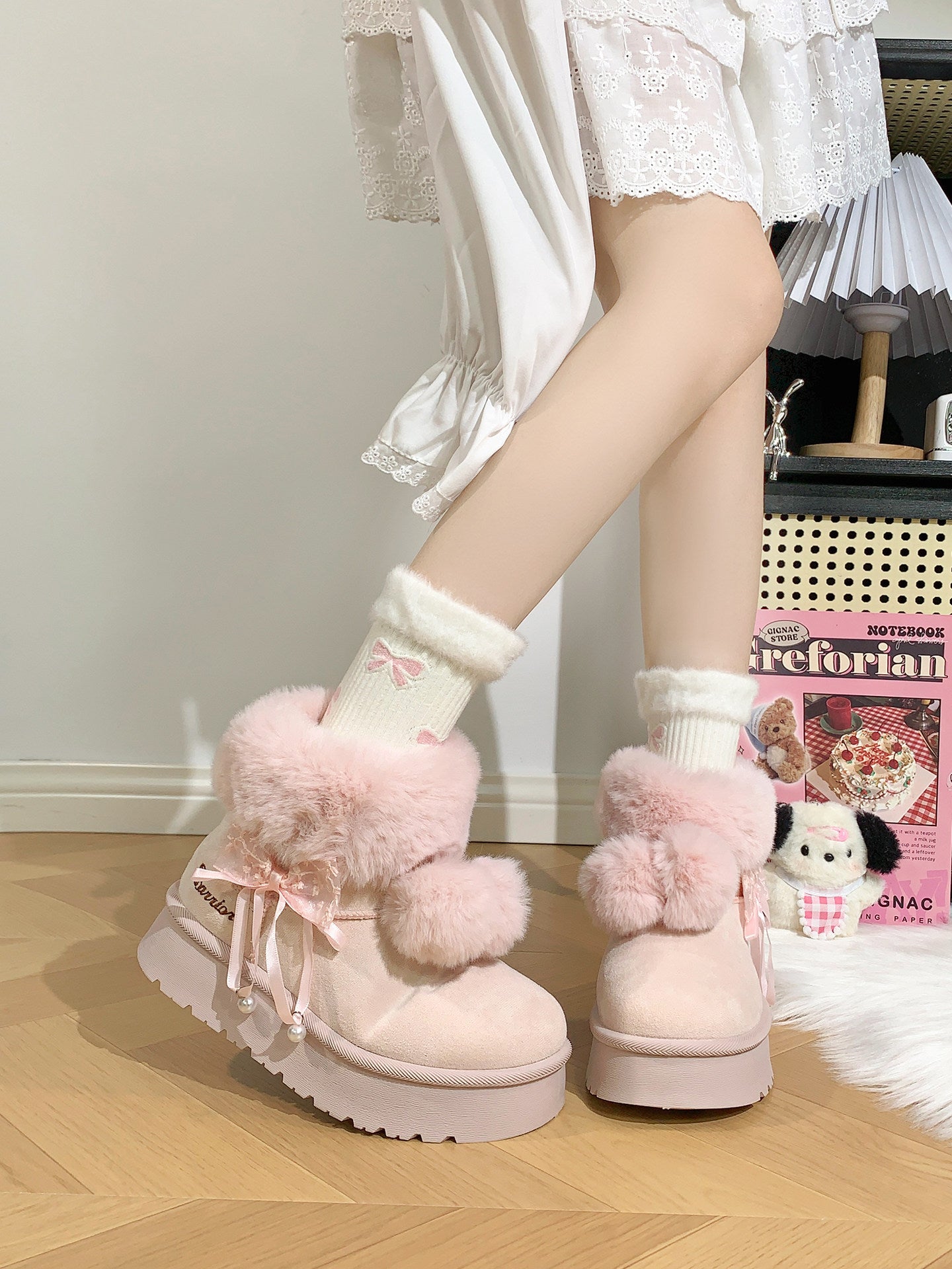 kawaii winter boots