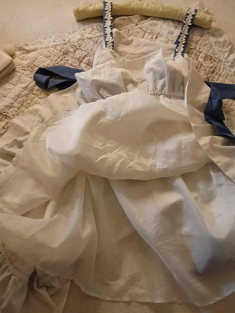Tea Break French White Dress