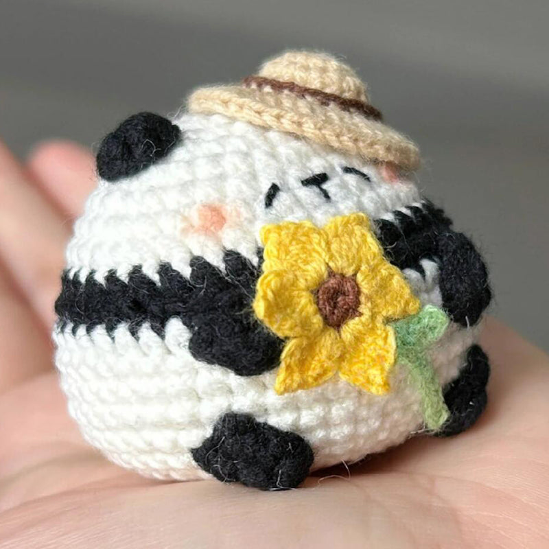 DIY cute mini wool hellokitty pendant