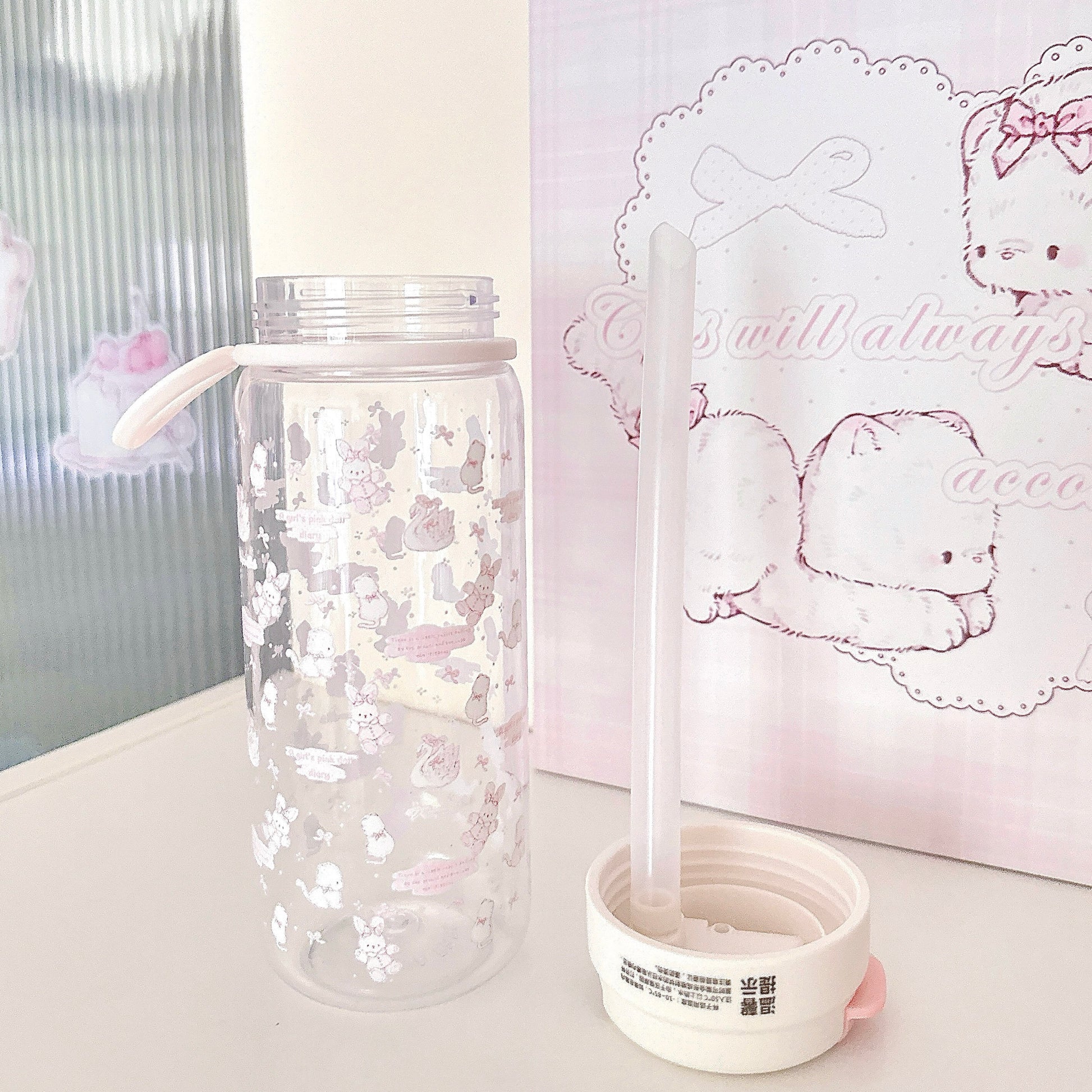 cute kawaii water bottle