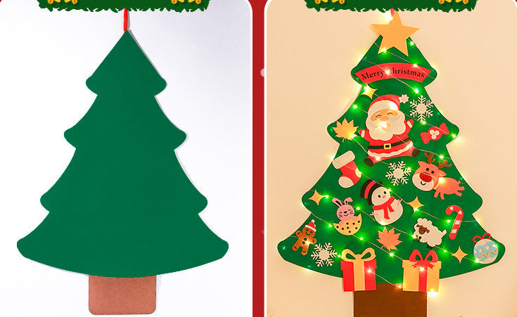 Christmas tree diy decorations
