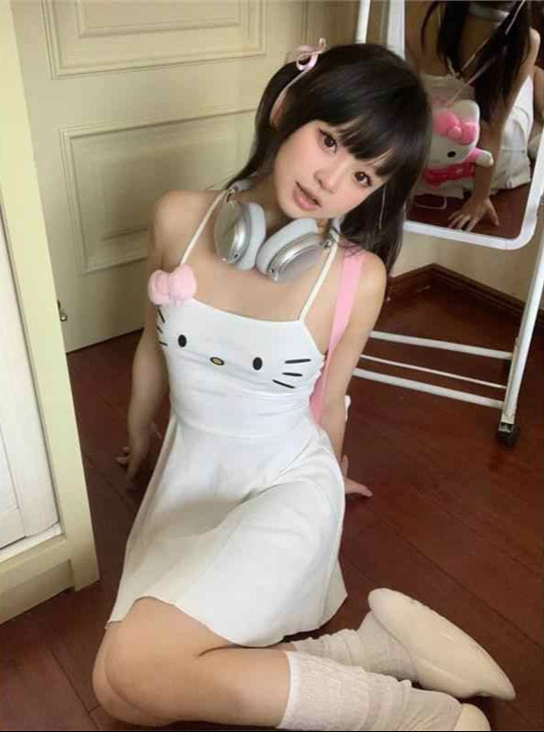 Kitty Suspender Dress