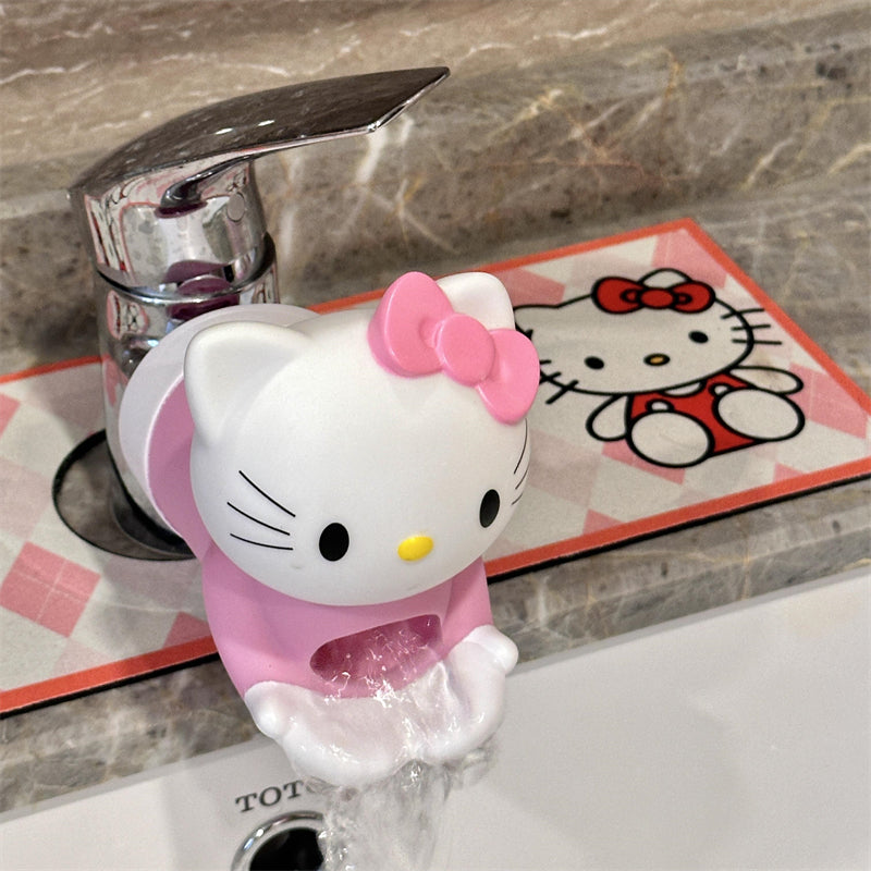 cute kitty Faucet extender splash-proof