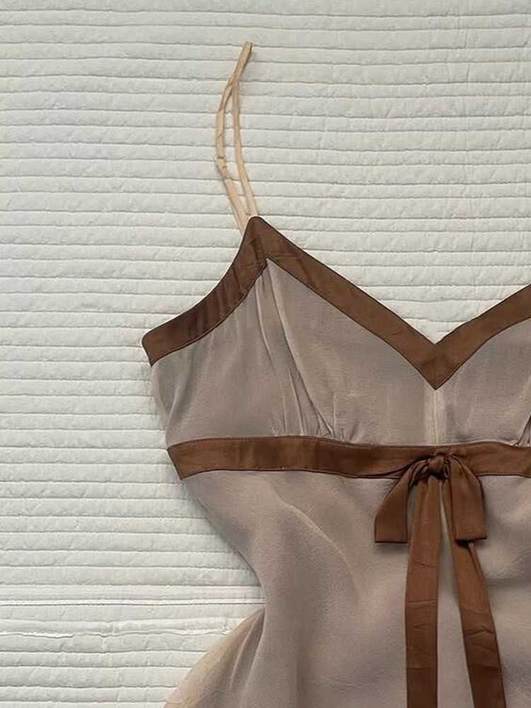 Retro Fake Two-piece Tank Top