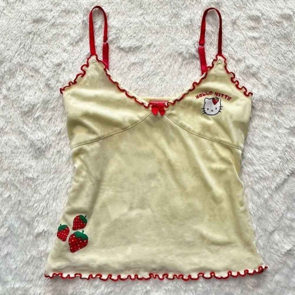 Strawberry Kitty Top