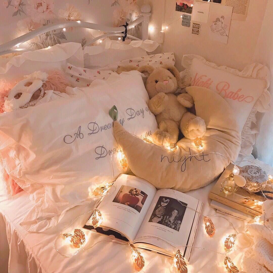 ruffled white embroidered cotton pillowcase