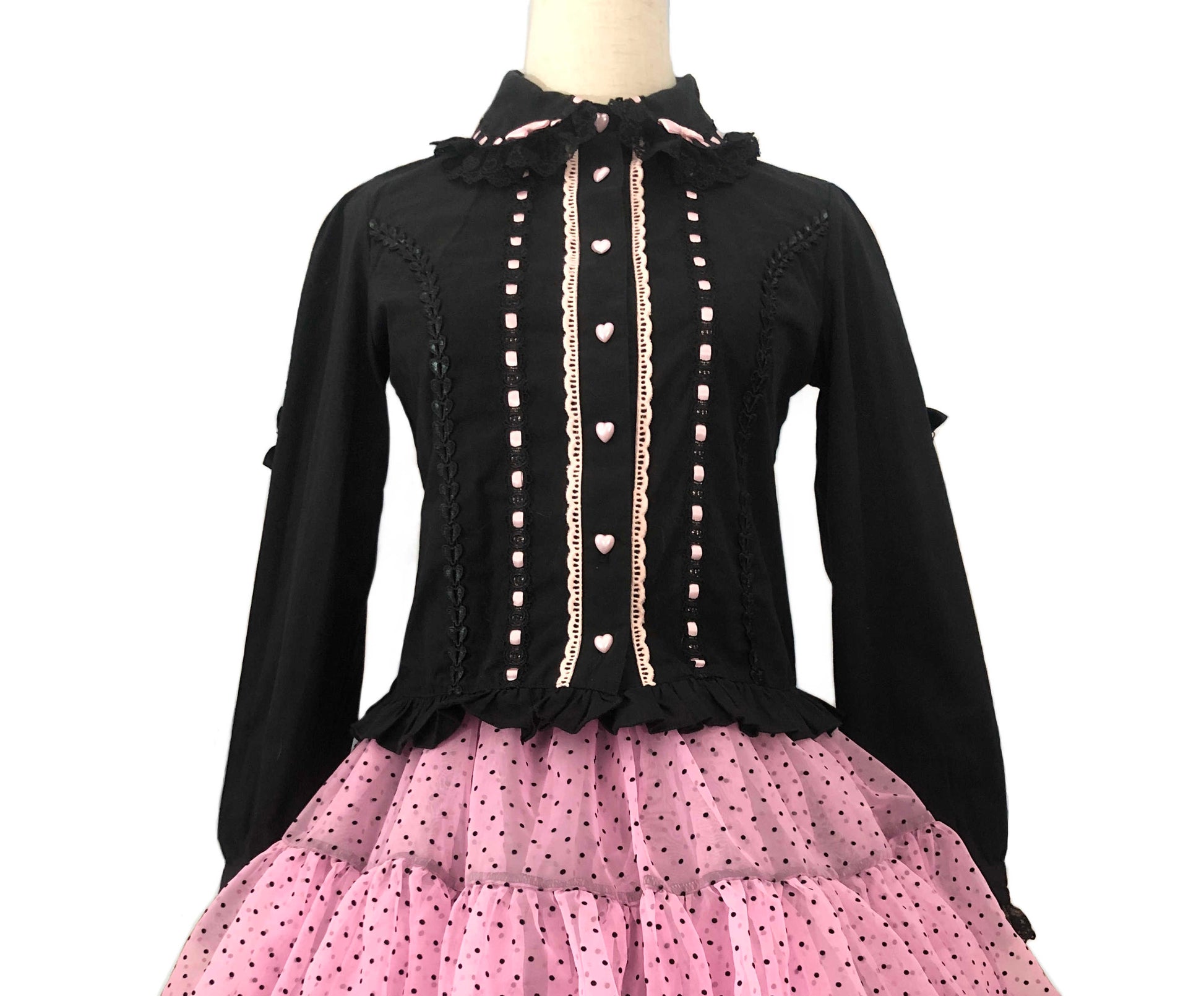 Cotton Inner Layer Long-sleeved Shirt