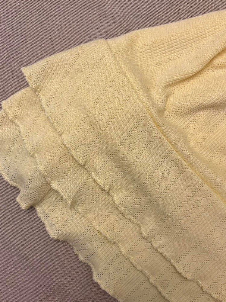 retro yellow suspender dress