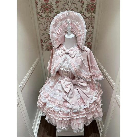 Pink Love Song Lolita Birthday Dress
