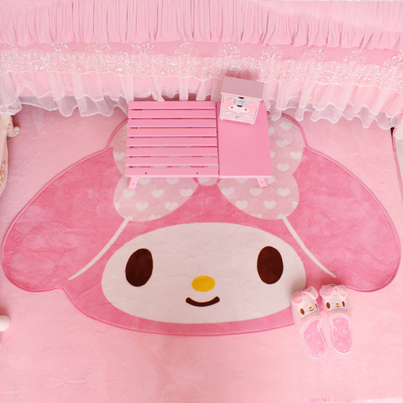 Cute pink girly carpet