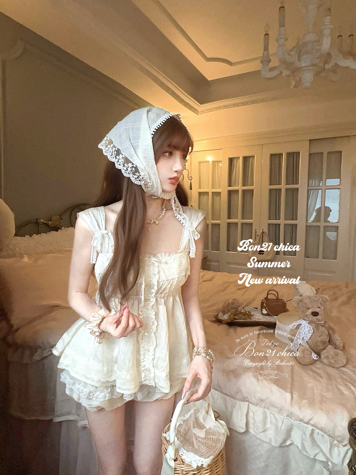 doll vintage lace tank top