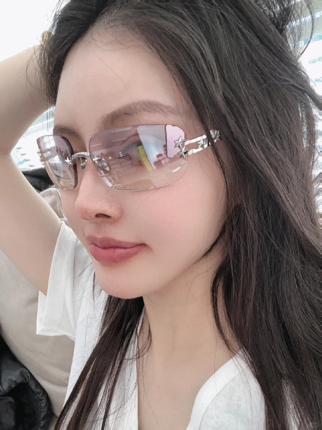 Star Rhinestone Y2K Hot Girl Sunglasses