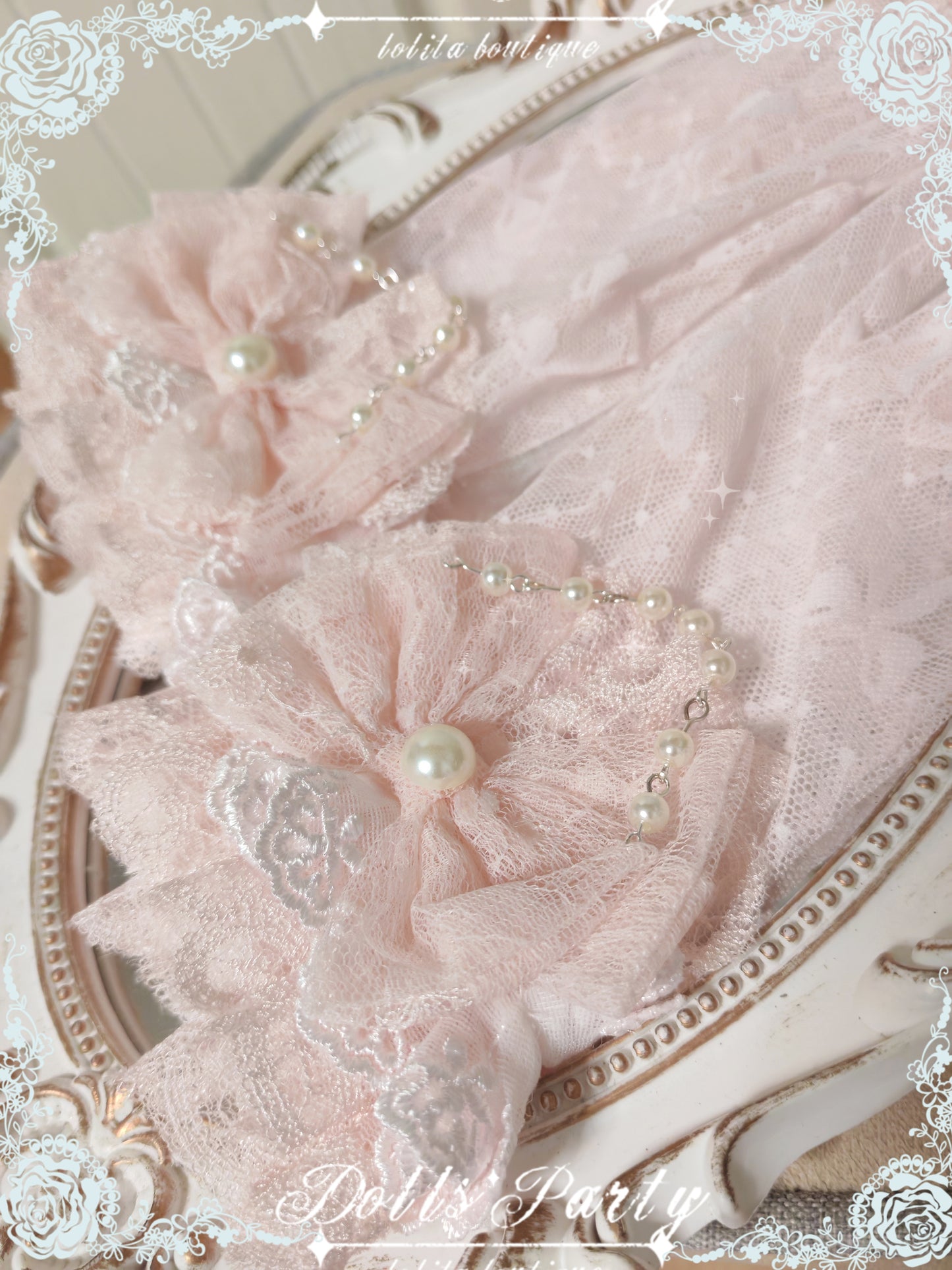 Lolita Handmade Lace Gloves