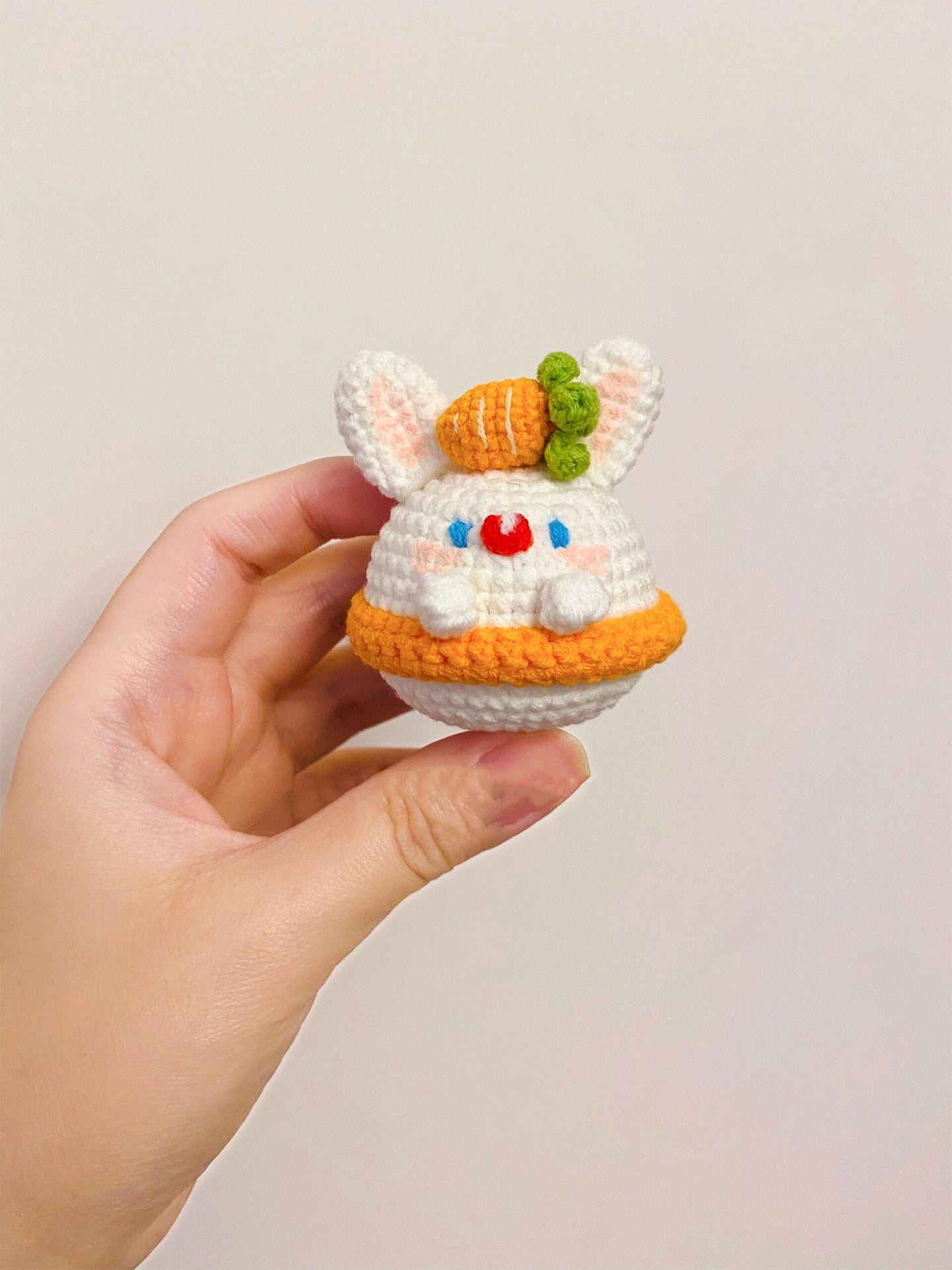 diy crochet cute carrot rabbit kit