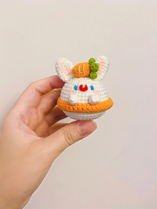 diy crochet cute carrot rabbit kit