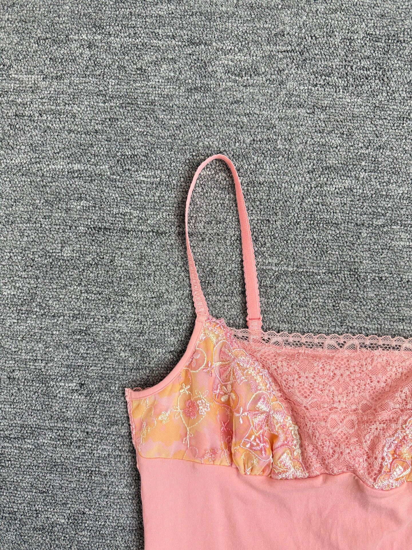 Pink Patchwork Camisole