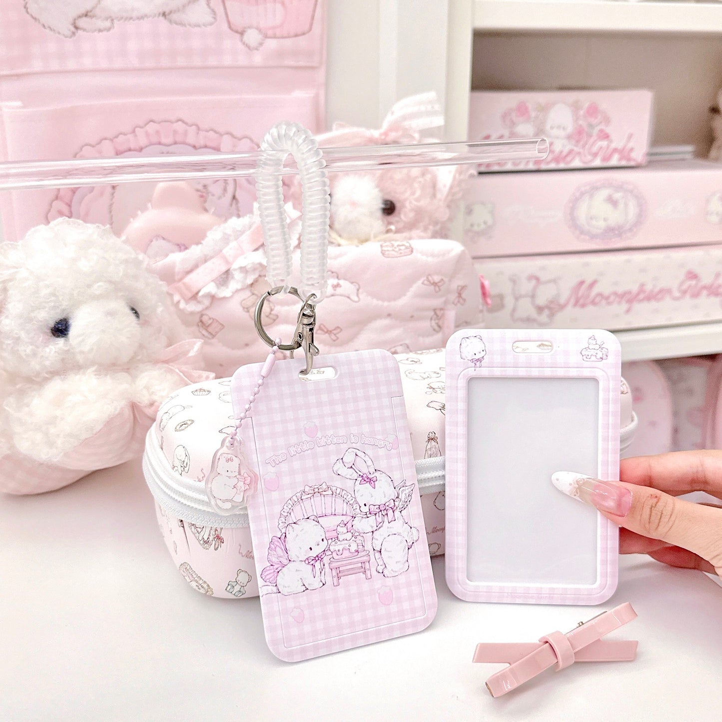 kawaii ID card holder