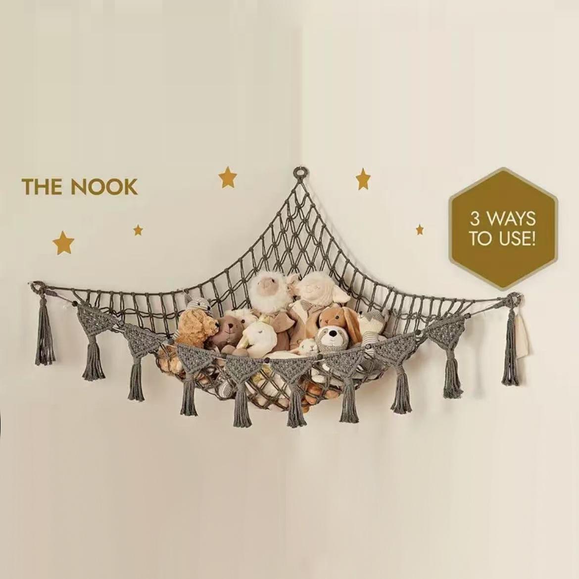 Doll triangle storage net bag