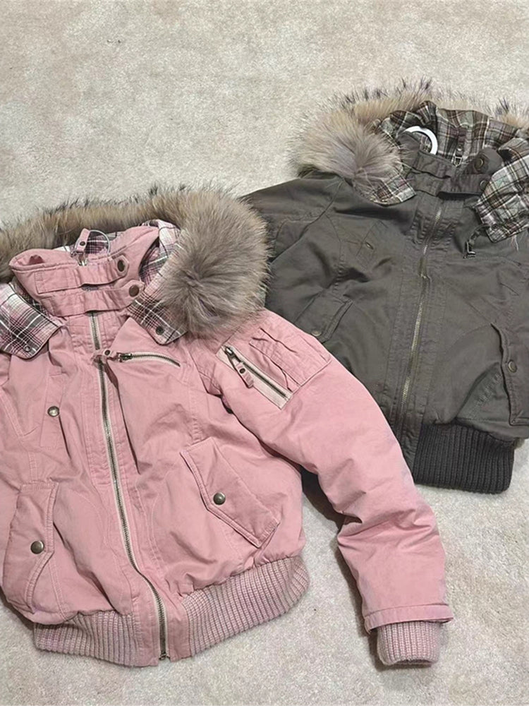 retro pink kawaii jacket