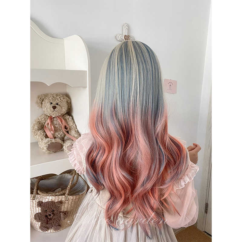 Lolita Lace Colorful Wig