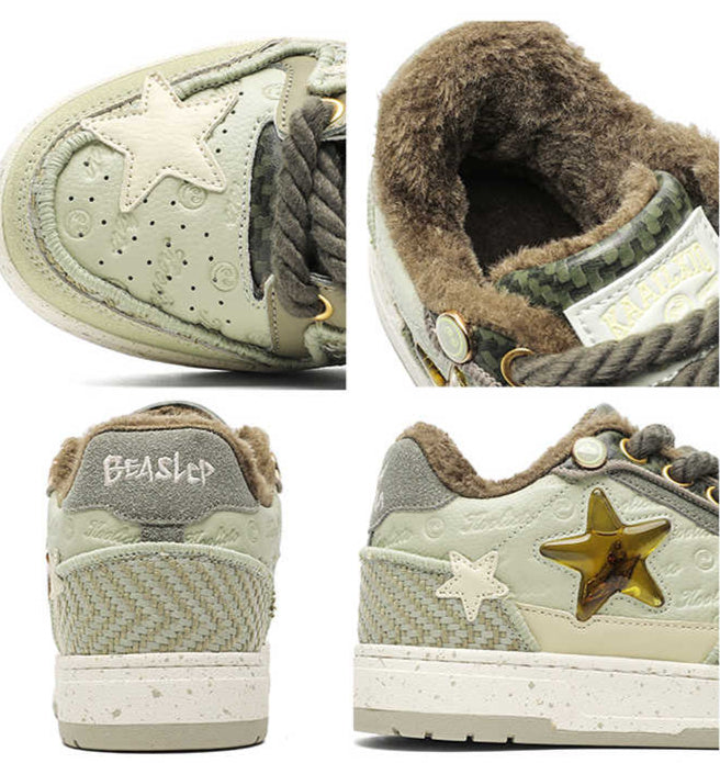 Y2K Grunge Star Sneakers