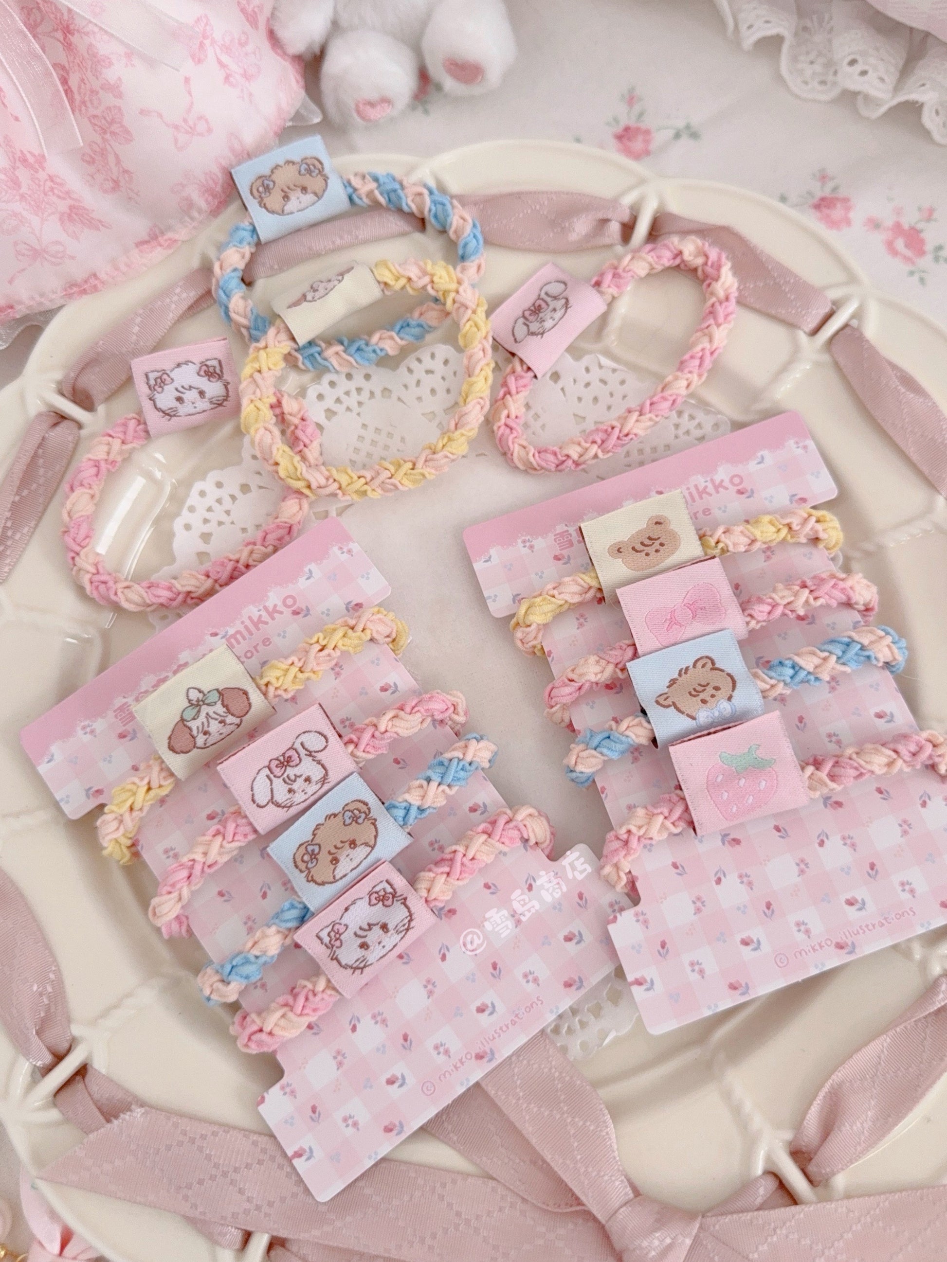 kawaii hair rope