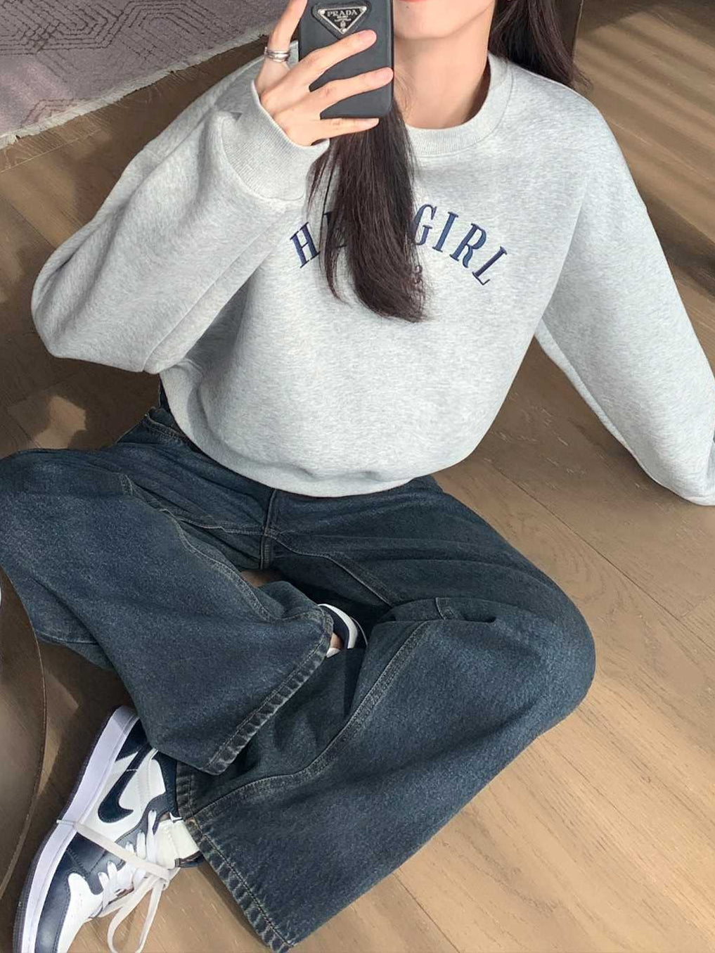 Preppy Aesthetic Pullover Sweatshirt