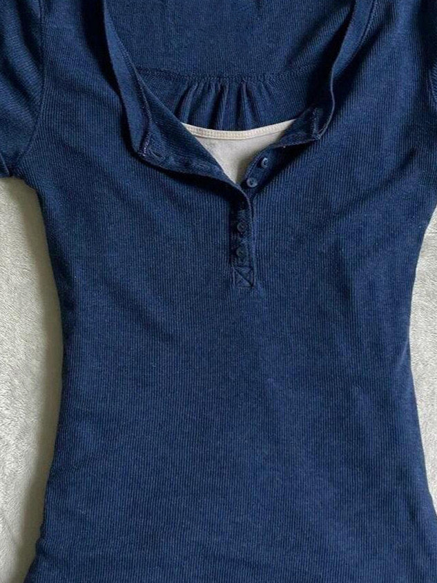 vintage blue shirt