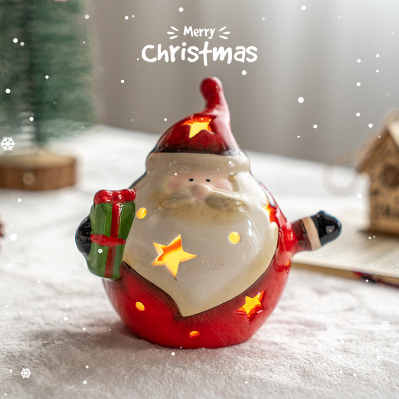 Christmas elk stars light pendant