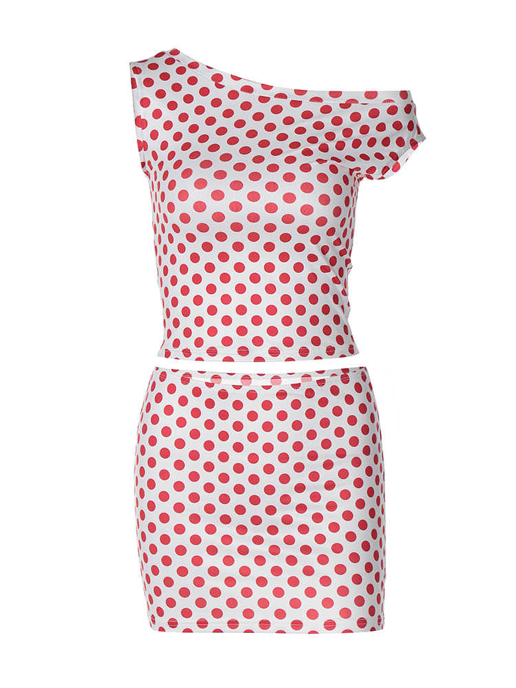 Red Polka Dot Coord