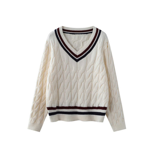 Preppy Aesthetic Classic Sweater